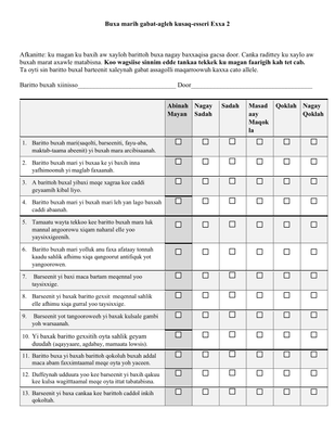 preview image of FES Paper Copy - Afar.pdf for Afar-Family Engagement Survey