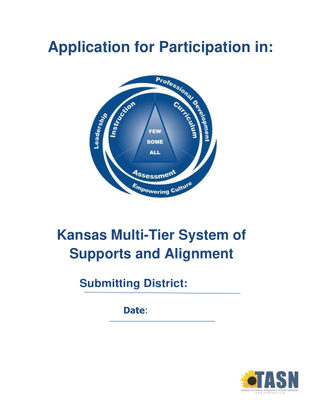 preview image of 2020-21_KS_MTSS_Application_FINAL.pdf for Kansas MTSS and Alignment Application 