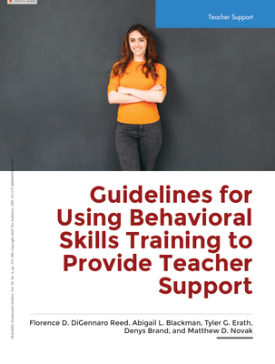 preview image of BST.pdf for Using Behavioral Skills Training to Provide Teacher Support