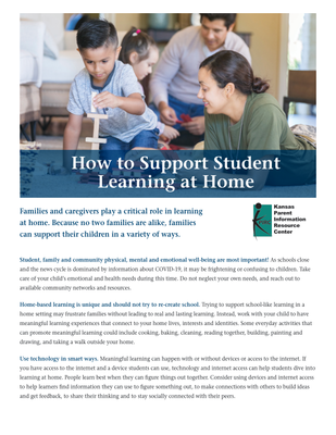 preview image of learn_at_home_revised.pdf for How to Support Student Learning at Home
